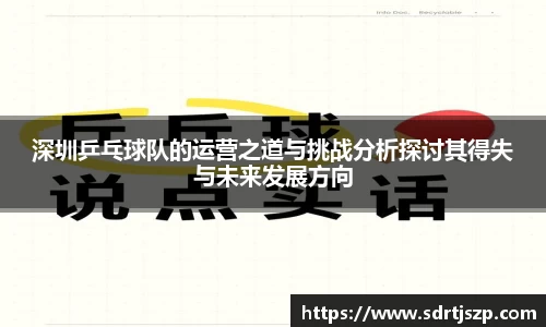 深圳乒乓球队的运营之道与挑战分析探讨其得失与未来发展方向